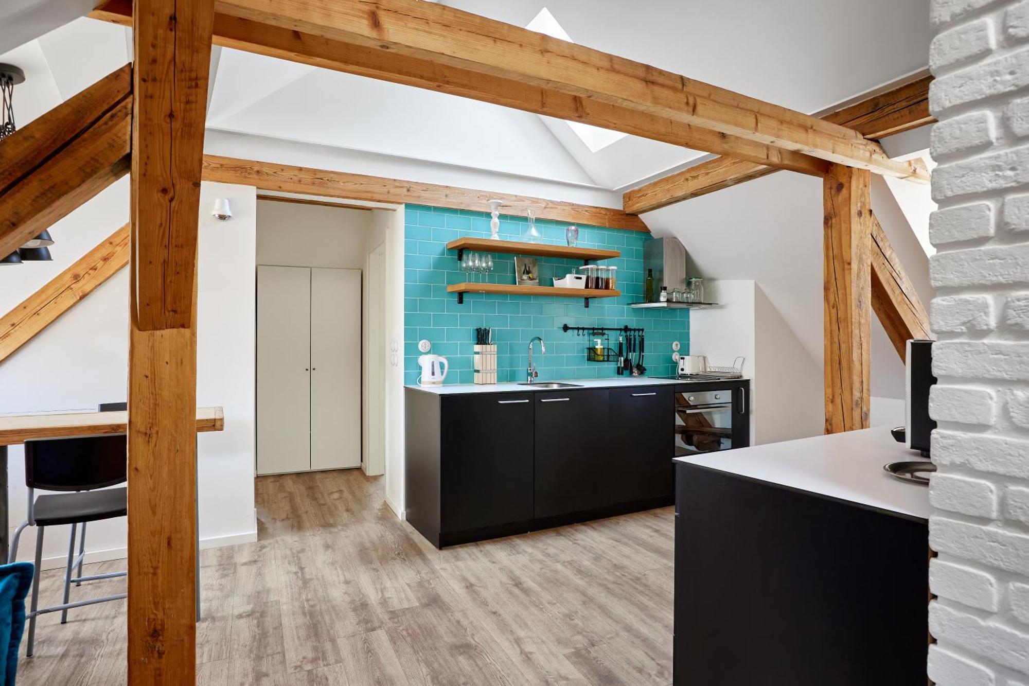 At The Blue Lion & Parking Assistance Apartment Prague Exterior photo